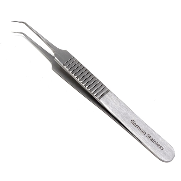 A2Z Scilab Watch Jewelery Repair Tweezers No 5A Fine Point Forceps Ridged Grip A2Z-ZR279 - main
